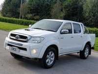 USED 2011 11 TOYOTA HI-LUX 3.0 INVINCIBLE 4X4 D-4D DCB 1d AUTO 169 BHP CHOICES OF 4X4 IN STOCK ! NO VAT