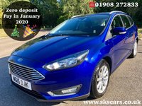 USED 2015 15 FORD FOCUS 1.6 TITANIUM 5d AUTO 124 BHP *12 MONTHS NATIONAL WARRANTY**