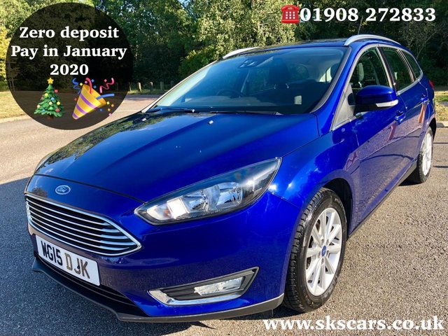 2015 15 Ford Focus 1.6 TITANIUM 5d AUTO 124 BHP