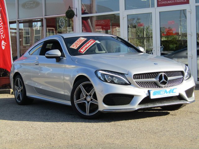 2016 66 Mercedes-Benz C Class 2.1 C 220 D AMG LINE 2d AUTO 168 BHP
