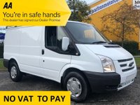 USED 2012 62 FORD TRANSIT T330 TDCi 125 SWB LOW ROOF VAN  
