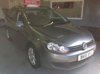 USED 2010 10 VOLKSWAGEN GOLF 1.6 S TDI ESTATE Excellent History incl.T.Belt