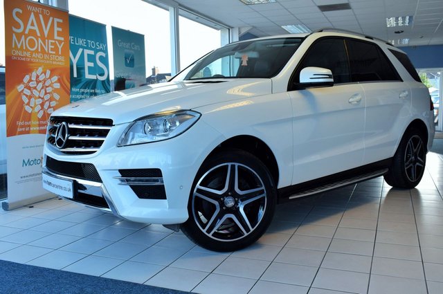 2013 13 Mercedes-Benz M Class 3.0 ML350 BLUETEC AMG SPORT 5d AUTO 258 BHP