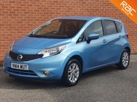 USED 2014 14 NISSAN NOTE 1.2 ACENTA PREMIUM Eco 5d SAT NAV - LOW MILES 