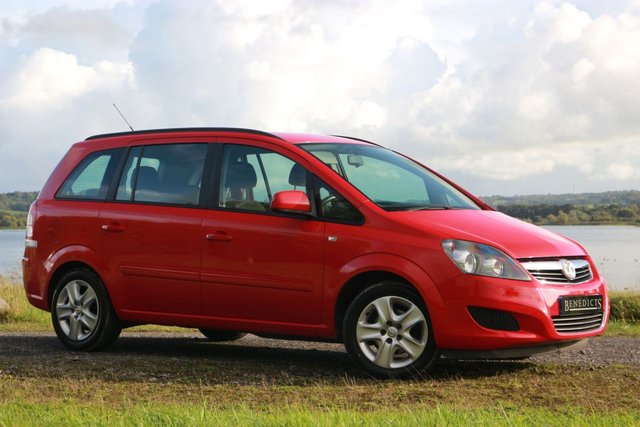 2014 14 Vauxhall Zafira 1.8 EXCLUSIV 5d 120 BHP