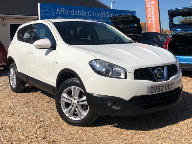 2012 62 Nissan Qashqai 1.6 ACENTA 5d 117 BHP