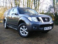USED 2011 11 NISSAN NAVARA DCi Tekna 4x4 Dcb with Rear Canopy 
