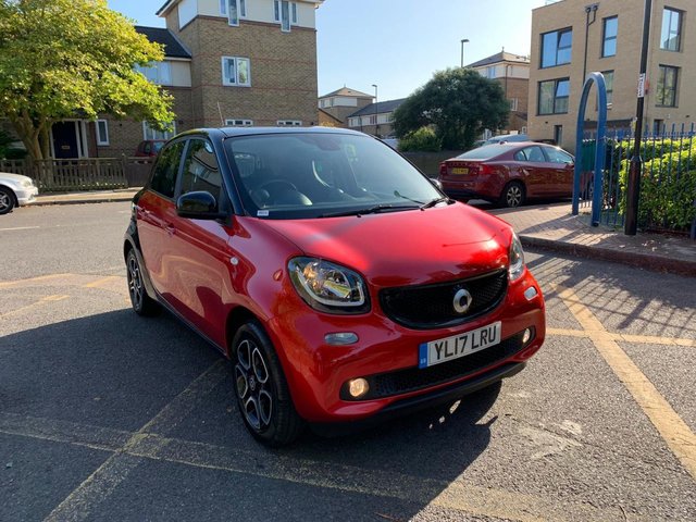 2017 17 Smart Forfour 1.0 PRIME PREMIUM PLUS 5d AUTO 71 BHP