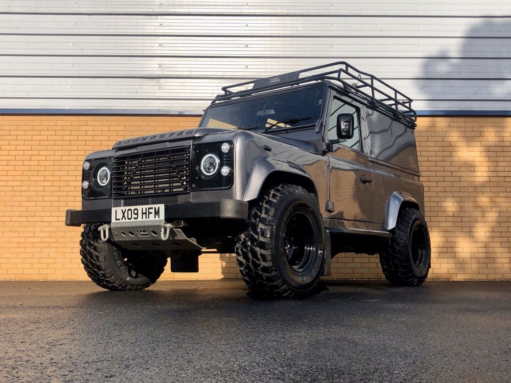 USED 2009 09 LAND ROVER DEFENDER 90 // 2.4L // COUNTY HARD TOP // 2d // 122 BHP // px swap 