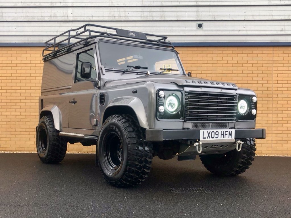 USED 2009 09 LAND ROVER DEFENDER 90 // 2.4L // COUNTY HARD TOP // 2d // 122 BHP // px swap 