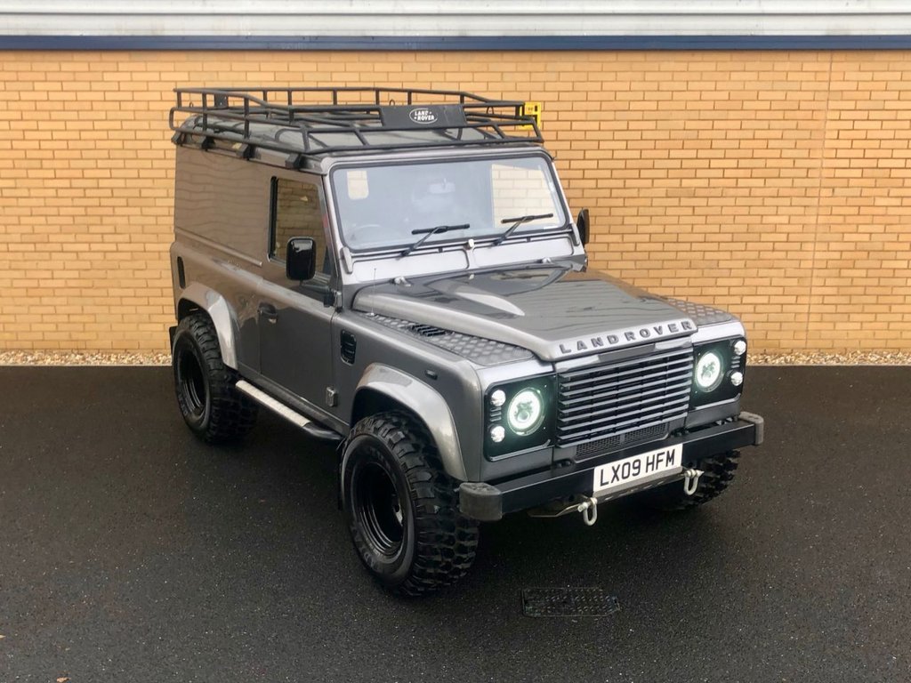 USED 2009 09 LAND ROVER DEFENDER 90 // 2.4L // COUNTY HARD TOP // 2d // 122 BHP // px swap 