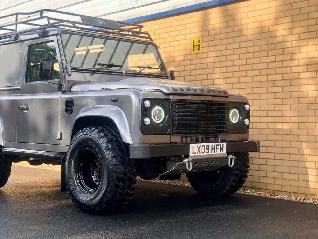 USED 2009 09 LAND ROVER DEFENDER 90 // 2.4L // COUNTY HARD TOP // 2d // 122 BHP // px swap 