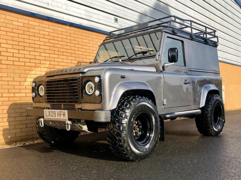 USED 2009 09 LAND ROVER DEFENDER 90 // 2.4L // COUNTY HARD TOP // 2d // 122 BHP // px swap 