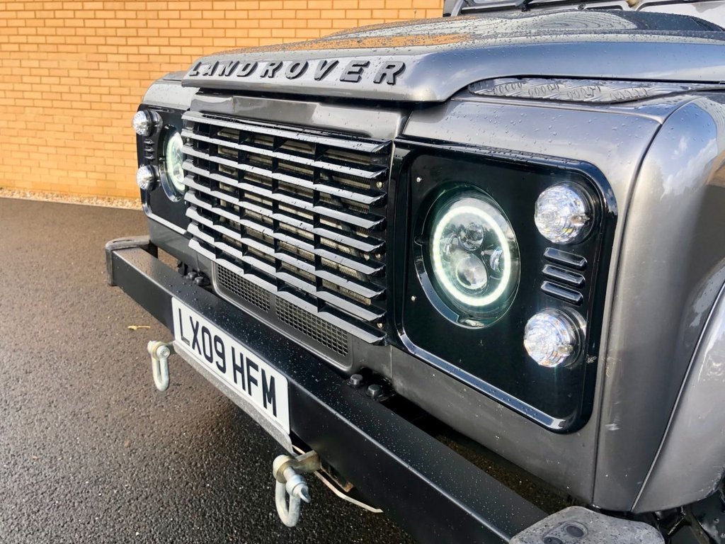 USED 2009 09 LAND ROVER DEFENDER 90 // 2.4L // COUNTY HARD TOP // 2d // 122 BHP // px swap 