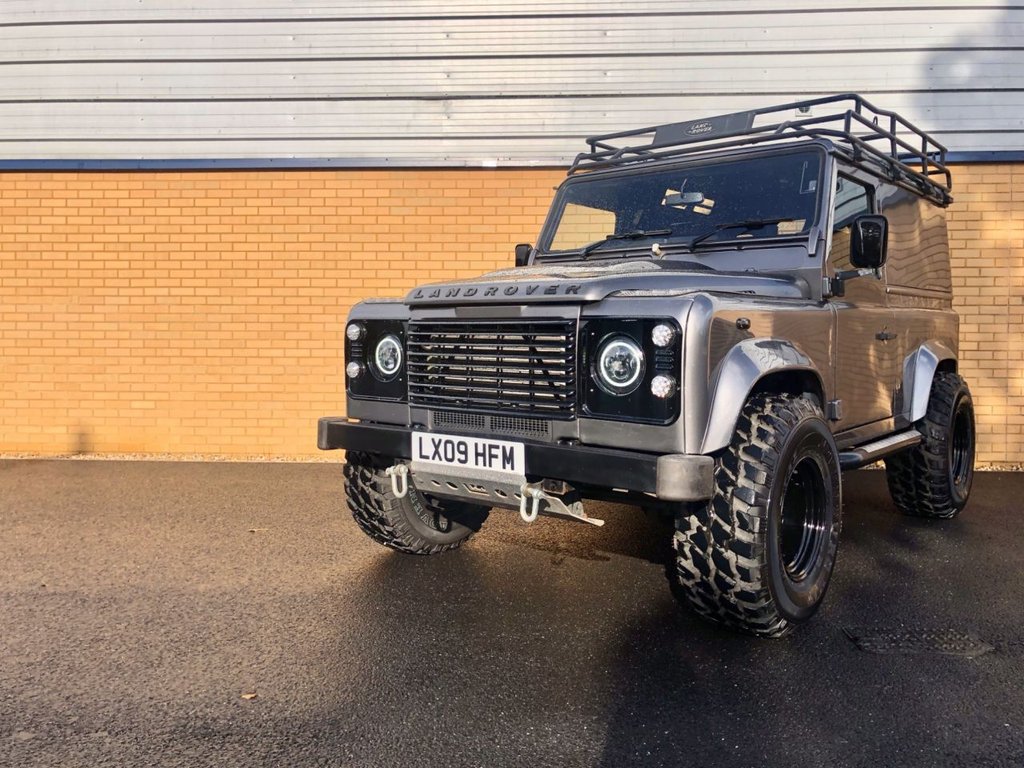 USED 2009 09 LAND ROVER DEFENDER 90 // 2.4L // COUNTY HARD TOP // 2d // 122 BHP // px swap 