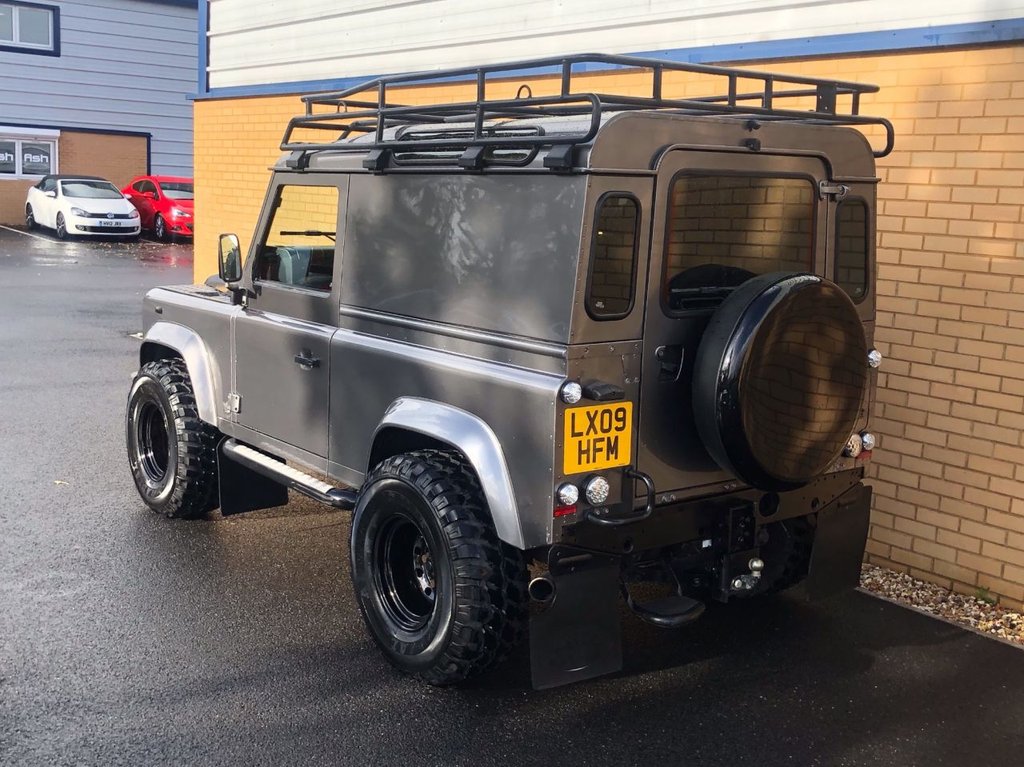 USED 2009 09 LAND ROVER DEFENDER 90 // 2.4L // COUNTY HARD TOP // 2d // 122 BHP // px swap 