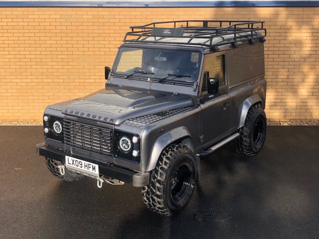USED 2009 09 LAND ROVER DEFENDER 90 // 2.4L // COUNTY HARD TOP // 2d // 122 BHP // px swap 