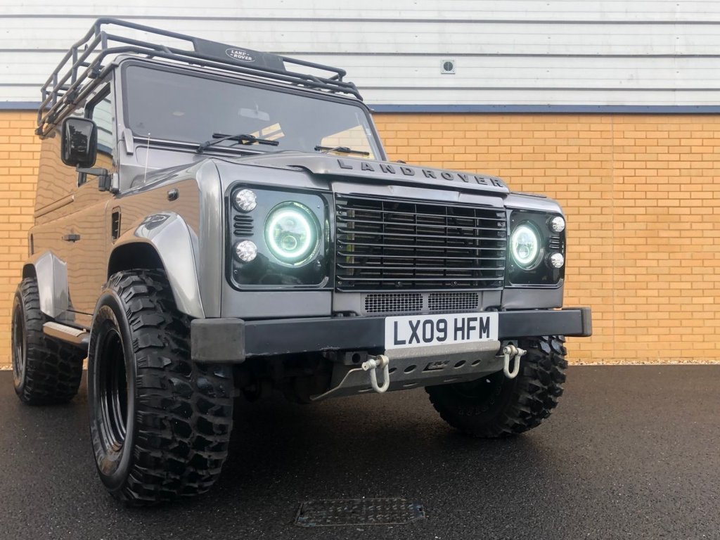 USED 2009 09 LAND ROVER DEFENDER 90 // 2.4L // COUNTY HARD TOP // 2d // 122 BHP // px swap 
