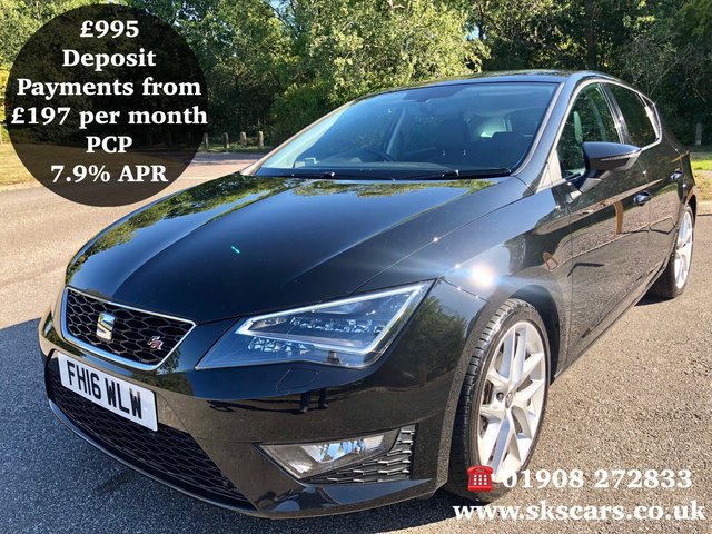 2016 16 Seat Leon 1.4 ECOTSI FR TECHNOLOGY DSG 5d AUTO 150 BHP
