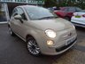USED 2015 15 FIAT 500 1.2 POP STAR 3d 69 BHP Only One Owner From new, Service History, MOT Until September 2020, Low Mileage, &pound;20 Road Tax, Good Fuel Economy, Low Insurance Group, Fiat 500 1.2 Pop Star Finished in Cappuccino Beige