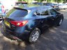 USED 2015 15 MAZDA 3 2.0 SE-L NAV 5d 118 BHP Service History and Just Serviced, New MOT, &pound;30 Road Tax, Good Fuel Economy Mazda 3 SE-L Nav 2.0 Finished in Dark Metallic Blue.