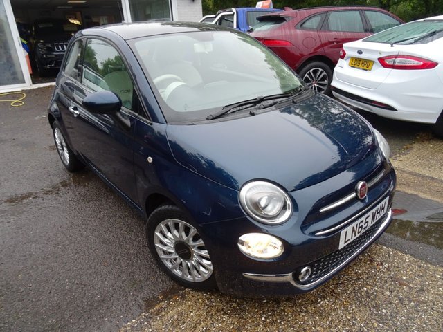 2015 65 Fiat 500 0.9 TWINAIR LOUNGE 3d 85 BHP NEW SHAPE