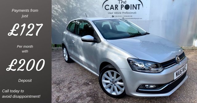 2016 16 Volkswagen Polo 1.0 SE 3d 60 BHP