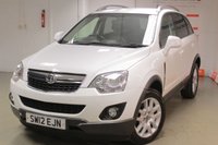 USED 2012 12 VAUXHALL ANTARA 2.2 EXCLUSIV CDTI 5d AUTO 161 BHP | Front & Rear Parking Sensors |