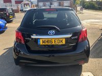 USED 2016 16 TOYOTA YARIS Yaris Icon Hybrid 1.5 VVT-i 5dr Hatchback CVT ** RAC BUYSURE INSPECTED **