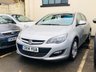 USED 2014 14 VAUXHALL ASTRA 1.4 SRI 5d 138 BHP SPORT SEATS