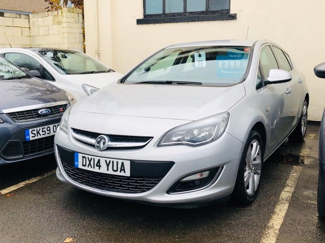 2014 14 Vauxhall Astra 1.4 SRI 5d 138 BHP