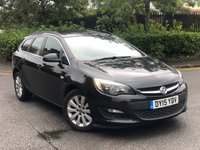 USED 2015 15 VAUXHALL ASTRA 1.6 TECH LINE CDTI ECOFLEX S/S 5d 108 BHP FSH++LOVELY DRIVE++WELL MAINTAINED