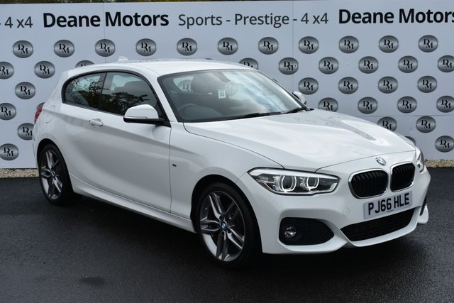 2016 66 BMW 1 Series 2.0 118D M SPORT 3d 147 BHP SAT NAV