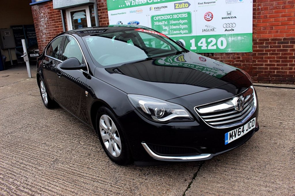 2014 64 VAUXHALL INSIGNIA 2.0 SE CDTI ECOFLEX S/S 5d 118 BHP