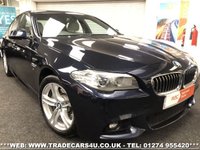 USED 2015 65 BMW 5 SERIES 520D M SPORT 8 SPEED AUTO 4 DOOR UK DELIVERY* RAC APPROVED* FINANCE ARRANGED* PART EX