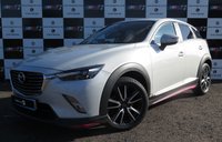 USED 2015 15 MAZDA CX-3 1.5 D SPORT NAV 5d 104 BHP High spec, red accents inside + out