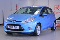 USED 2011 61 FORD FIESTA 1.2 ZETEC 5d 81 BHP | Low Rate Finance |