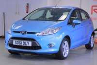 USED 2011 61 FORD FIESTA 1.2 ZETEC 5d 81 BHP | Low Rate Finance |