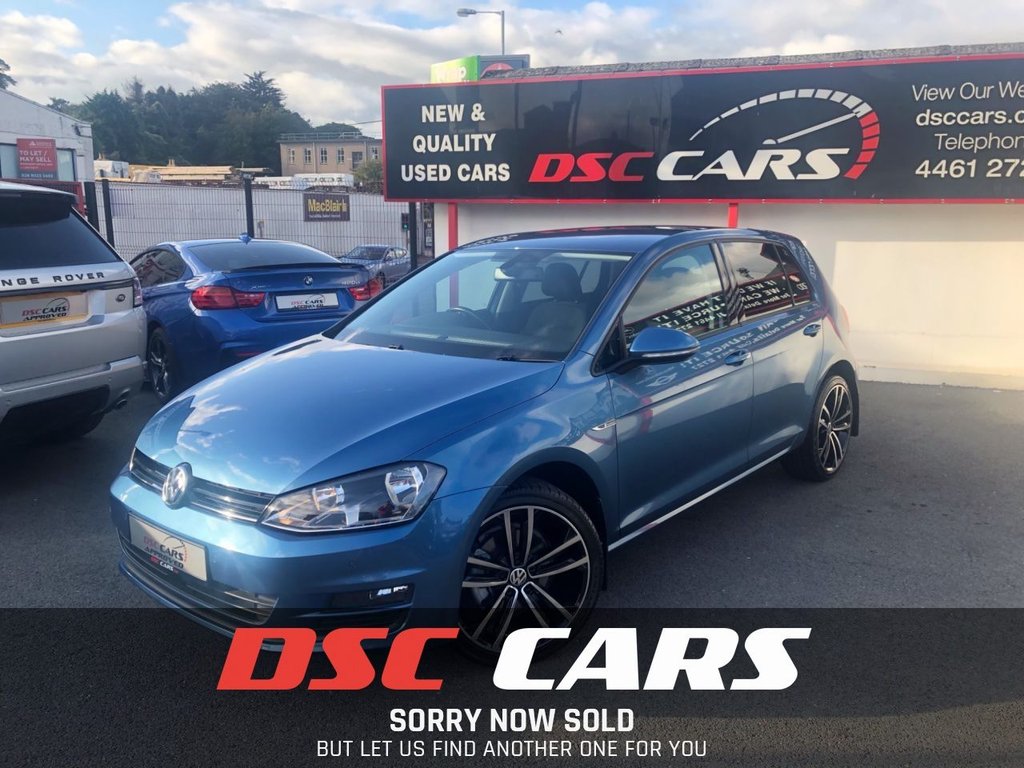 USED 2015 65 VOLKSWAGEN GOLF 1.6 MATCH TDI BLUEMOTION TECHNOLOGY DSG 5d AUTO 109 BHP IMMACULATE CONDITION THROUGHOUT