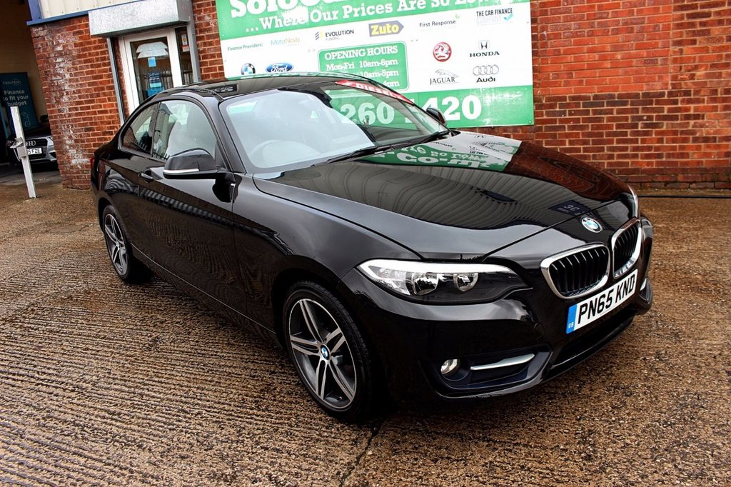 2015 65 BMW 2 SERIES 2.0 220D SPORT 2d 188 BHP