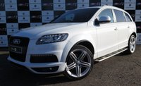 USED 2013 13 AUDI Q7 3.0 TDI QUATTRO S LINE PLUS S/S 5d AUTO 204 BHP Audi History, 7 seats & Nav
