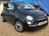 USED 2011 11 FIAT 500 1.2 LOUNGE 3d 69 BHP Low Mileage, FSH, Cambelt Change and Pano Roof
