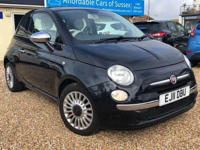 2011 11 Fiat 500 1.2 LOUNGE 3d 69 BHP