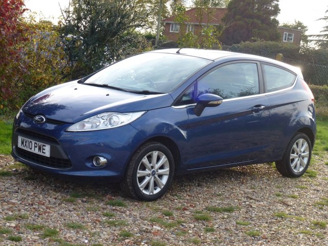 2010 10 Ford Fiesta 1.2 ZETEC 3d 81 BHP