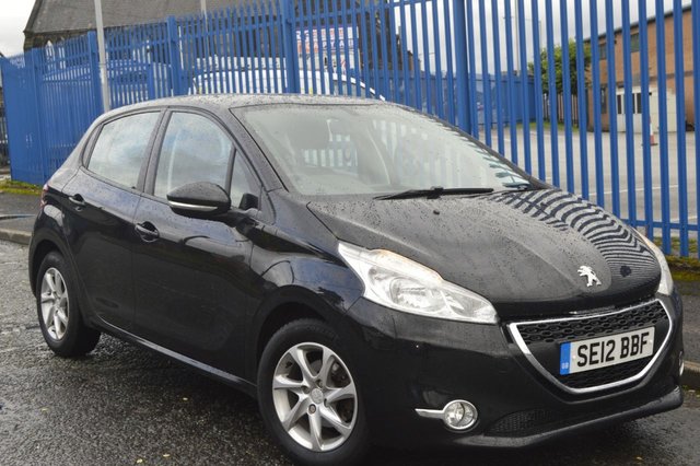 2012 12 Peugeot 208 1.2 ACTIVE 5d 82 BHP + EURO 6 +