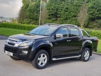 USED 2014 63 ISUZU D-MAX 2.5 TD UTAH DCB AUTO 164 BHP LEATHER+MOUNTAIN TOP ROLL** NO VAT