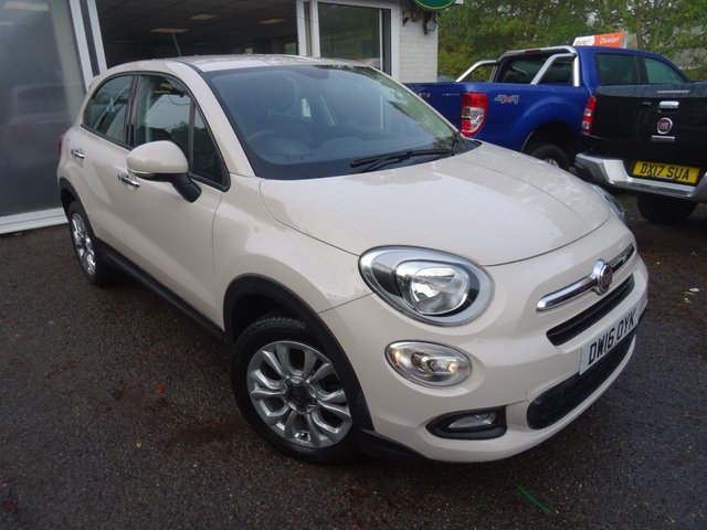 2016 16 Fiat 500x 1.6 POP STAR 5d 110 BHP TOMTOM SAT NAV + DAB