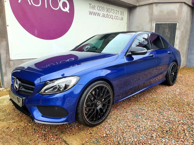 2018 K Mercedes-Benz C Class 2.1 C 220 D AMG LINE PREMIUM 4d AUTO 170 BHP