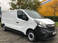USED 2015 15 VAUXHALL VIVARO 1.6 2900 L1H1 CDTI 115 PANEL VAN   