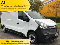 USED 2015 15 VAUXHALL VIVARO 1.6 2900 L1H1 CDTI 115 PANEL VAN   